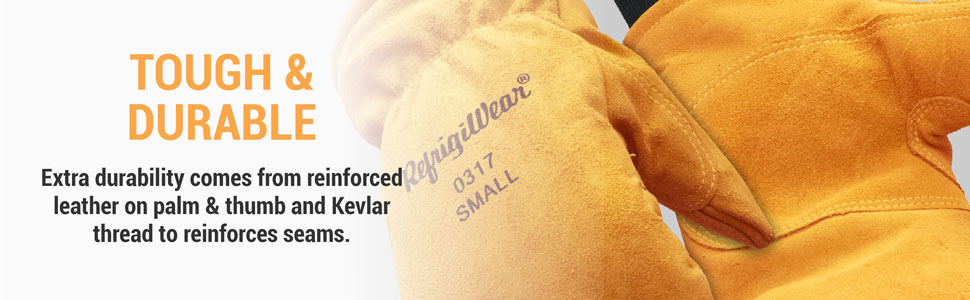 Insulated Leather Mitt