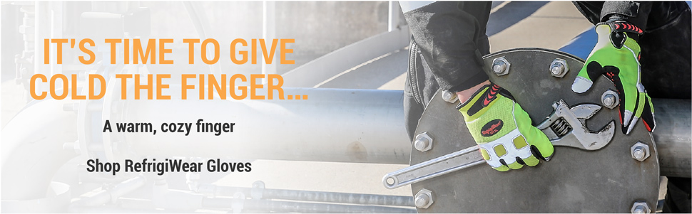Insulated HiVis Super Grip Glove