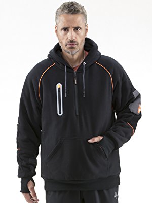 Man wearing black PolarForce Sweatshirt