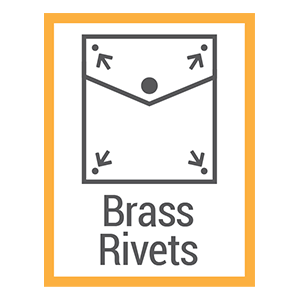 Brass Rivets Icon